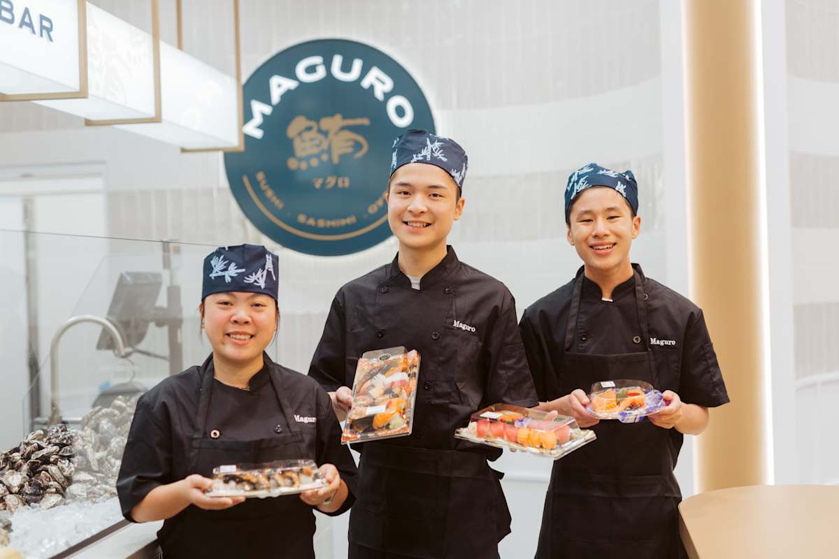 Maguro Bar staff