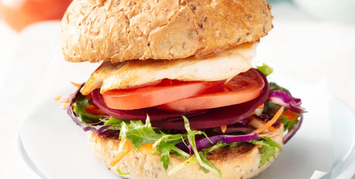 15-Minute Thai Chicken Burger