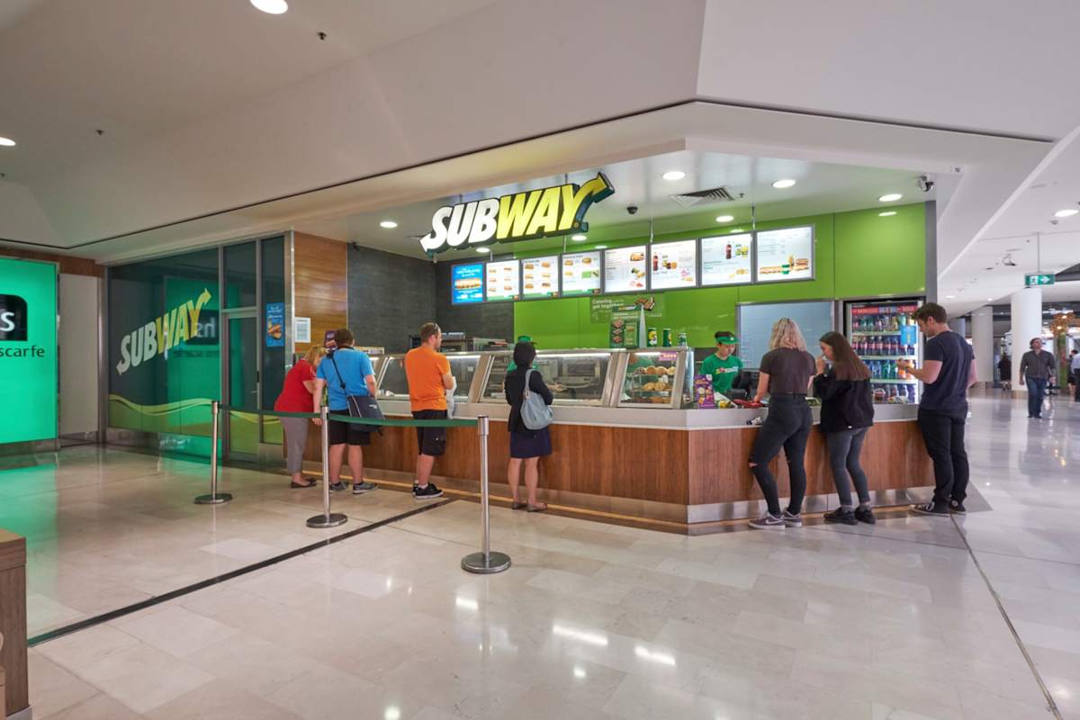 Subway storefront image