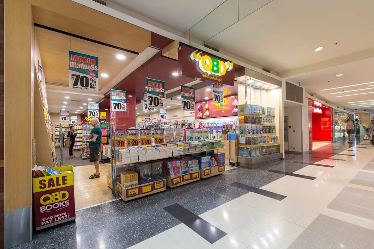QBD Books storefront image