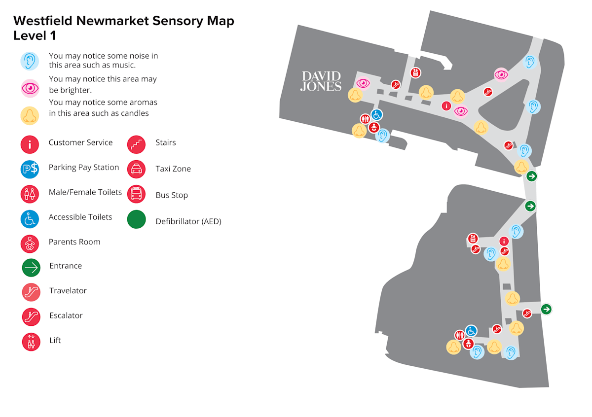 newmarket - sensory map level 1