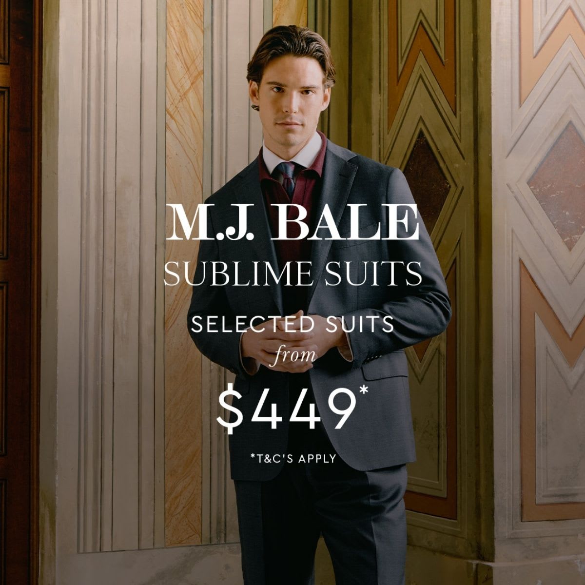 M.J. Bale: Sublime Suits