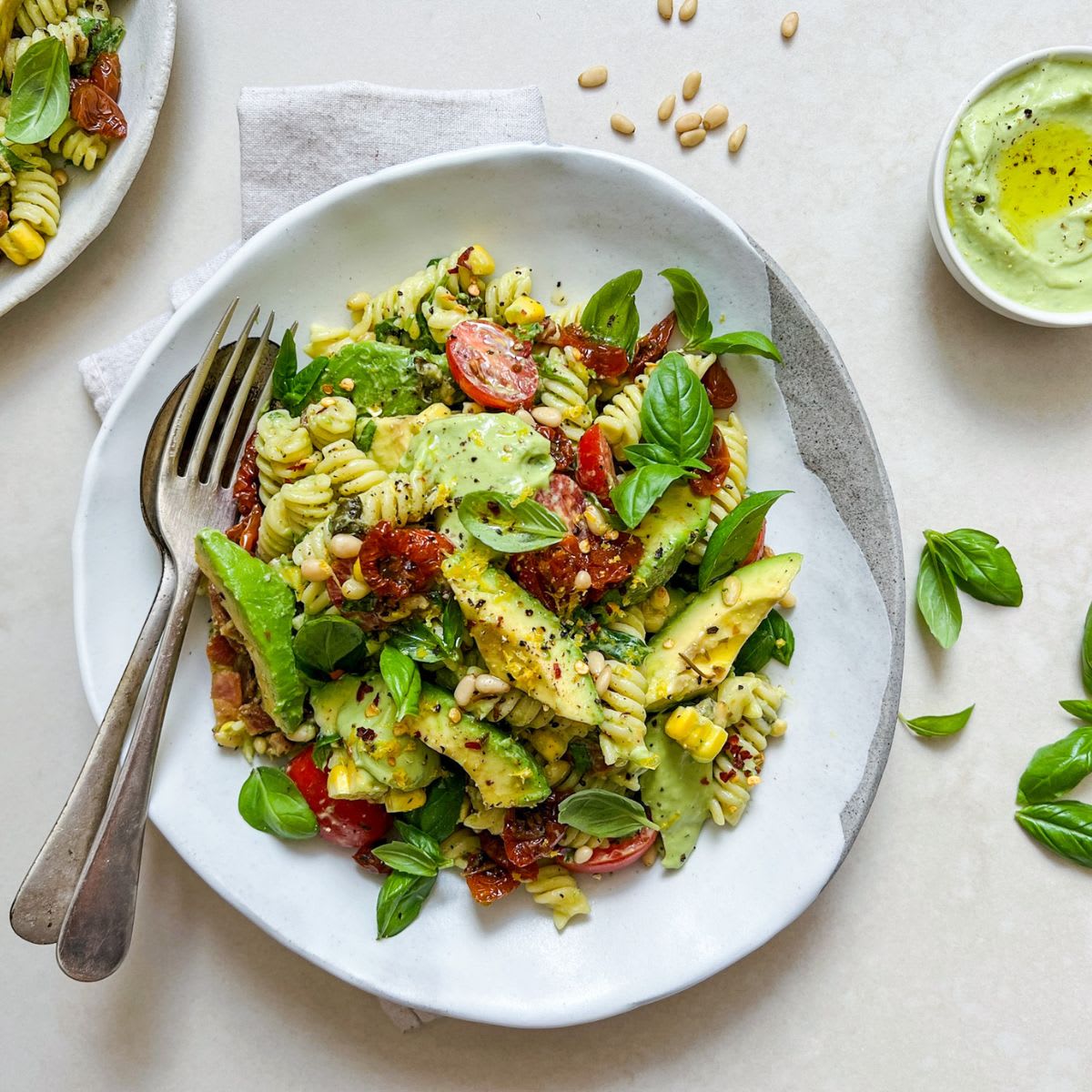 Delcado Green Goddess Pasta Salad