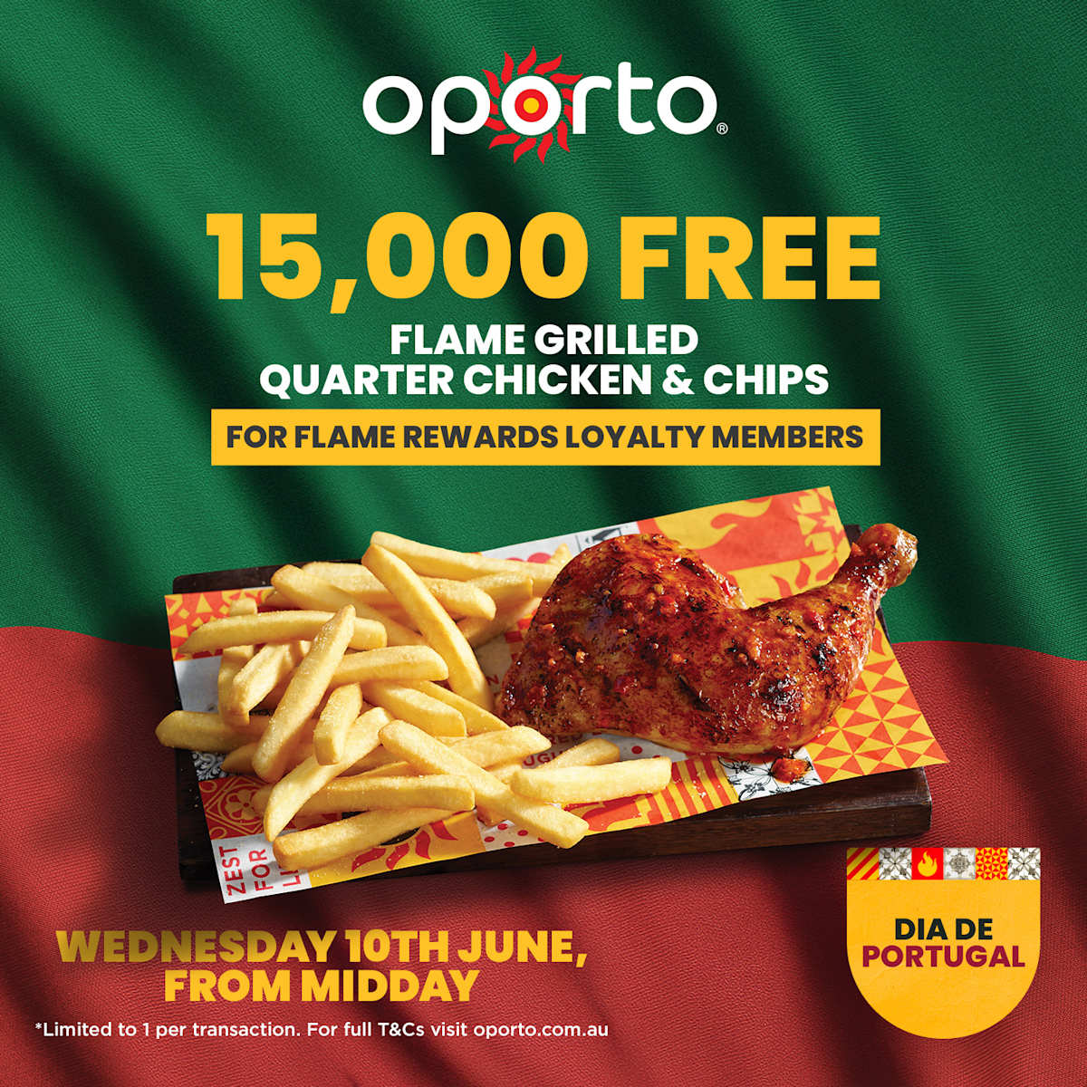 Oporto: Dia de Portugal