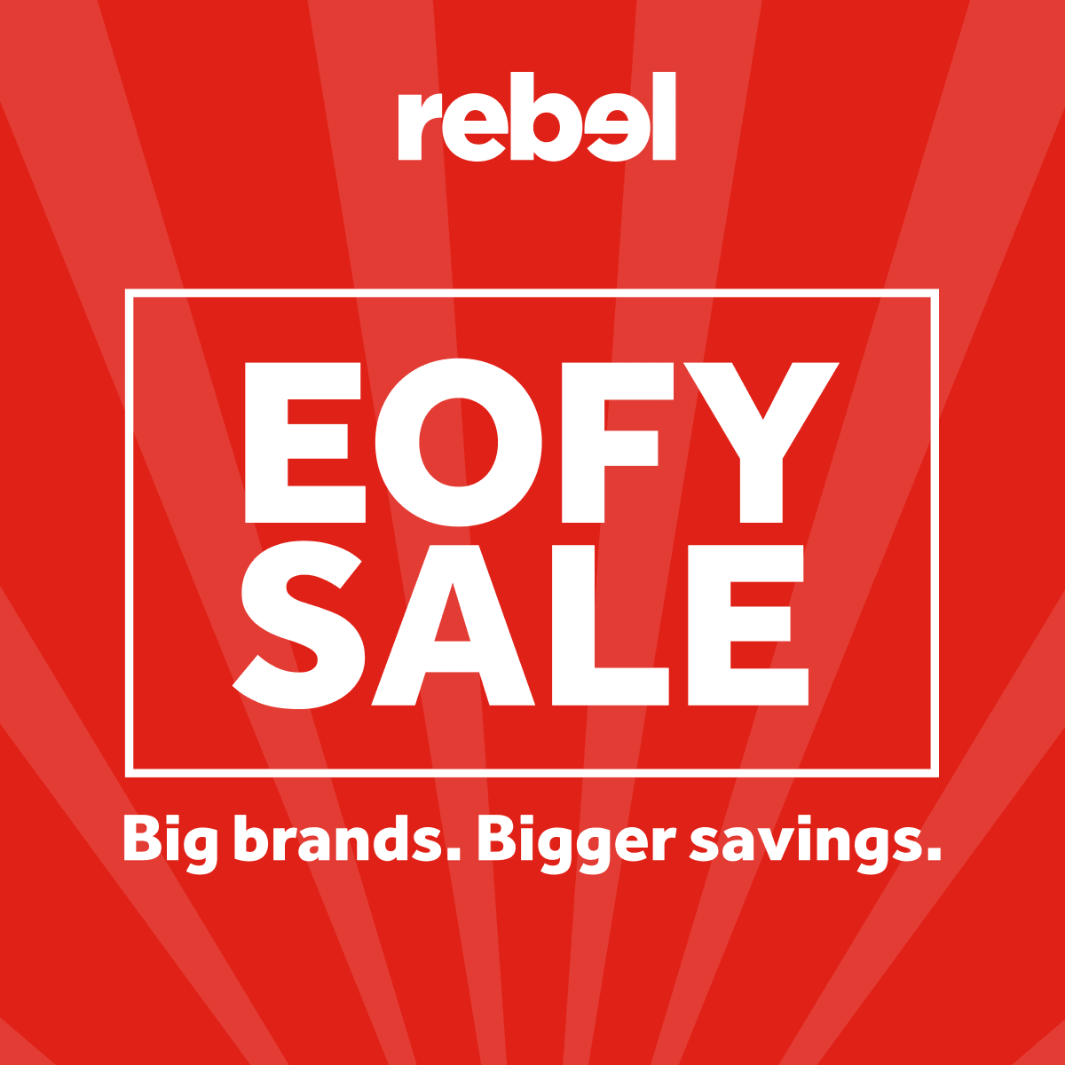 rebel: EOFY sale on now!