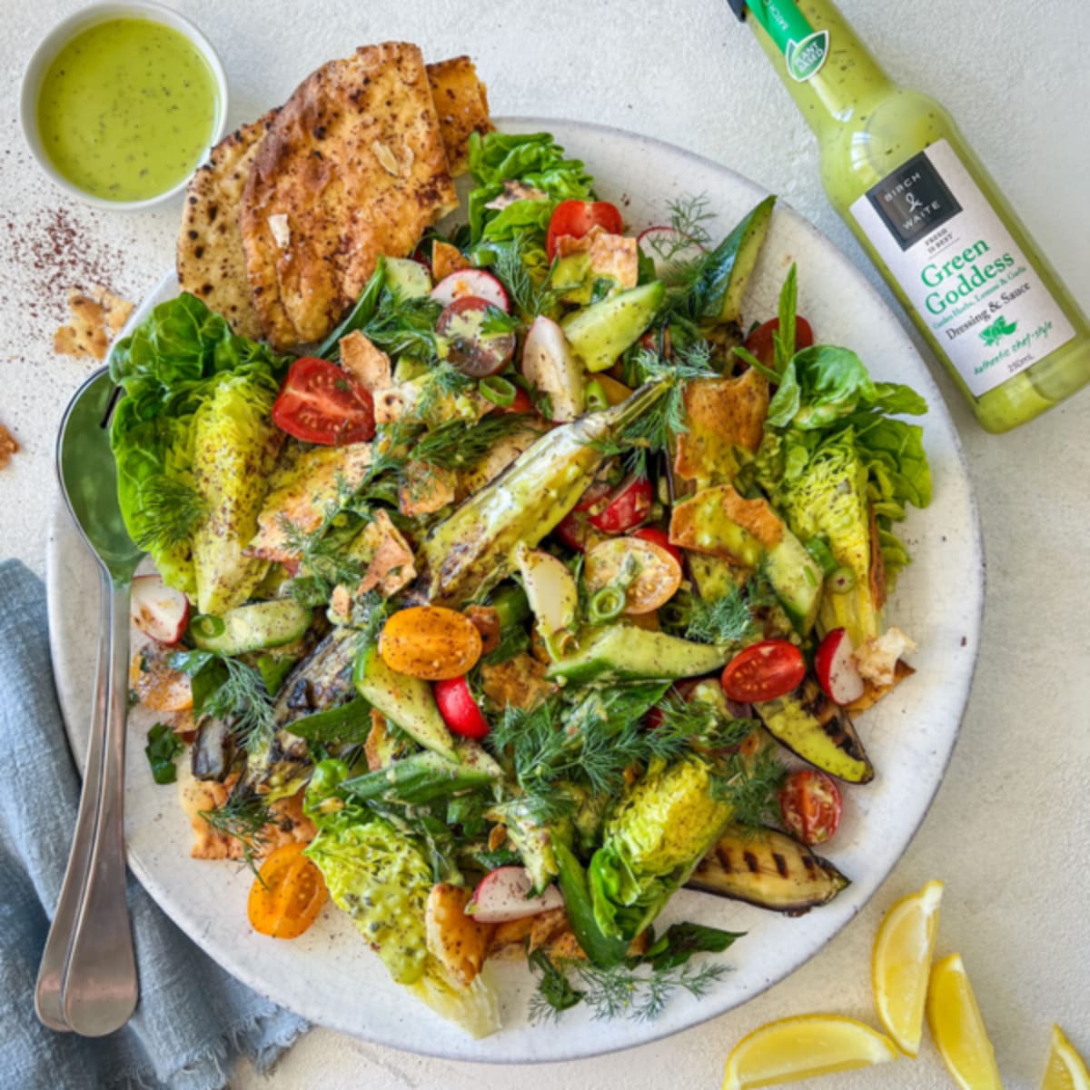 Eggplant Fattoush