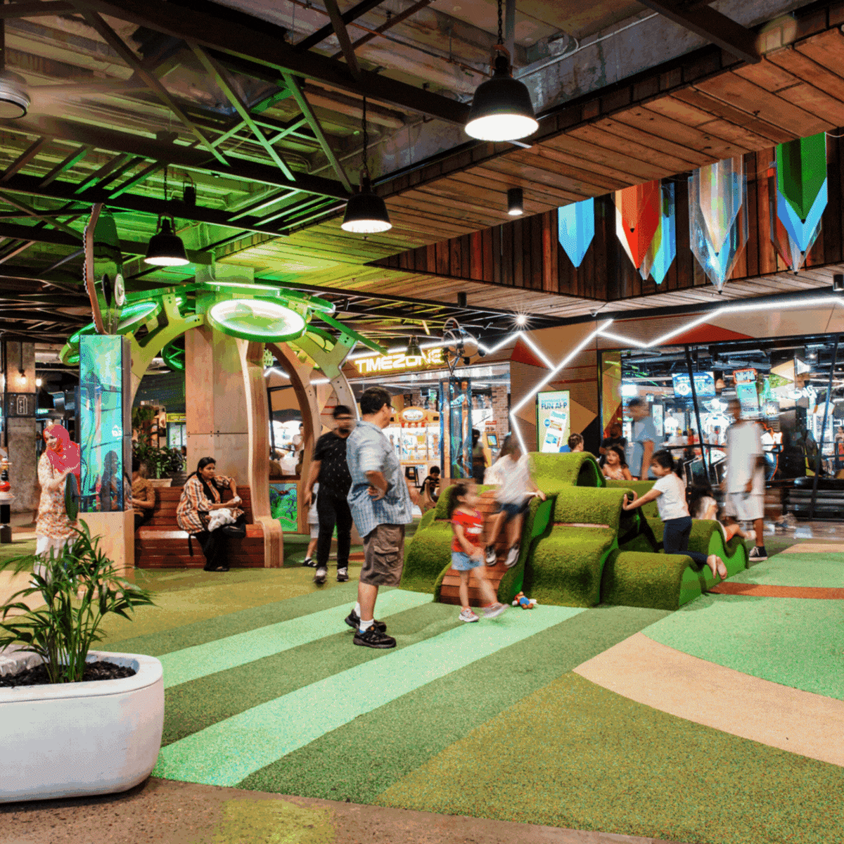 Mt Druitt rooftop play area