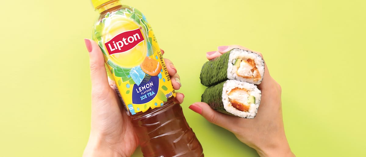 Sushi Hub x lipton