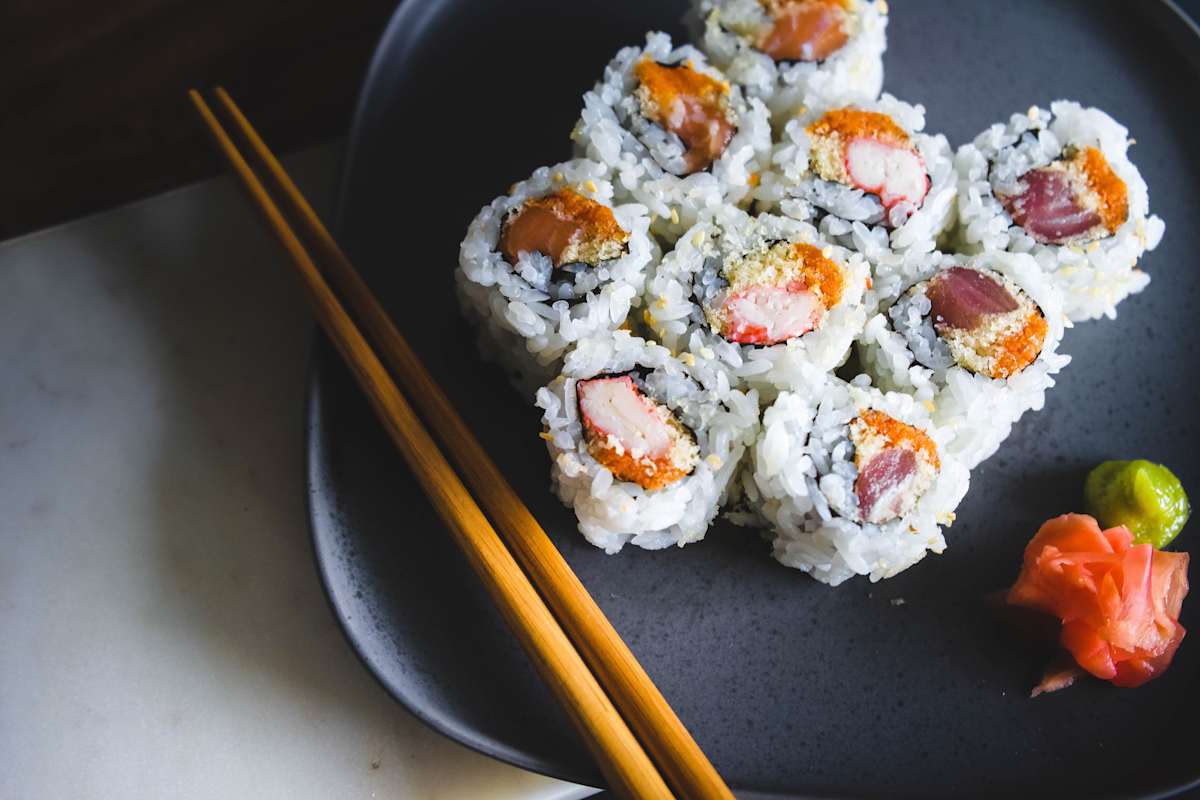 Sushi platter