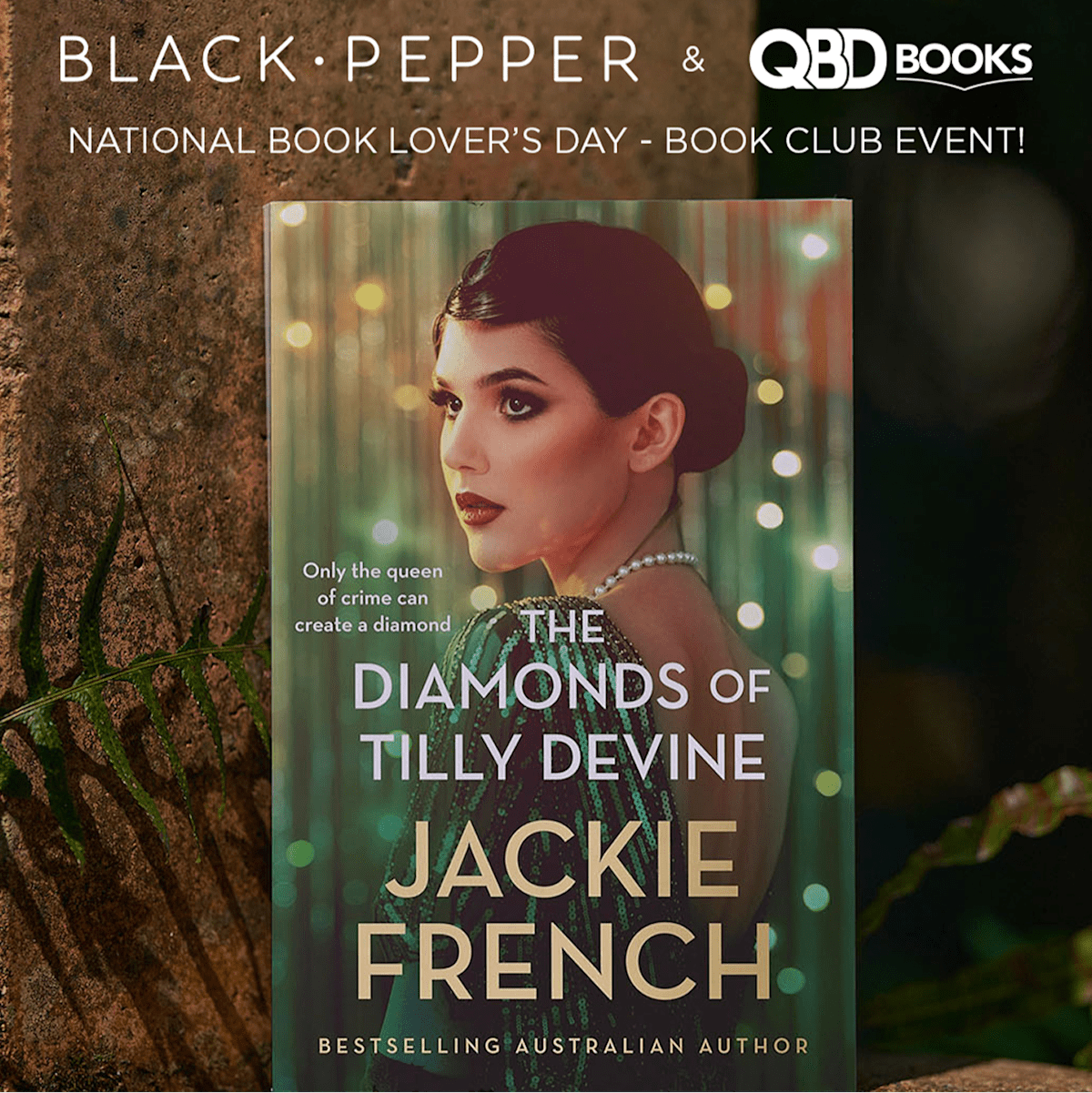 Black Pepper: & QBD: Book Club Morning Tea