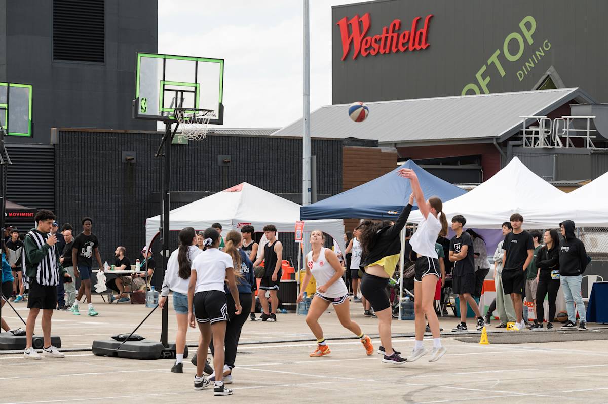 Rooftop Basketball