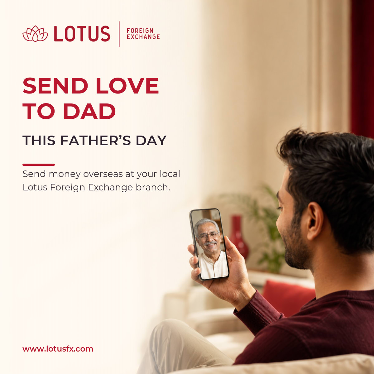 Lotus Foreign Exchange: Send Love to Dad This Father