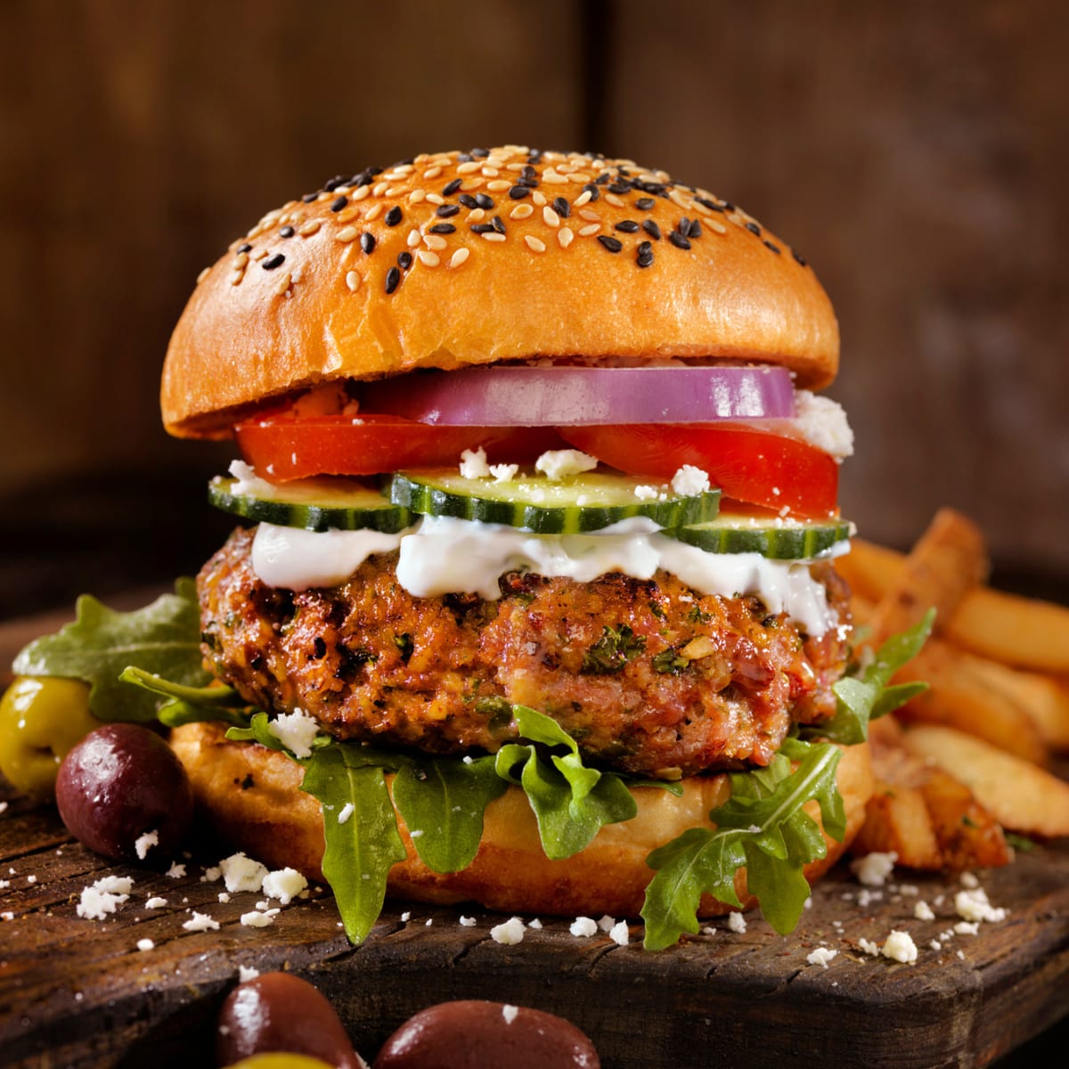 Lamb Burgers