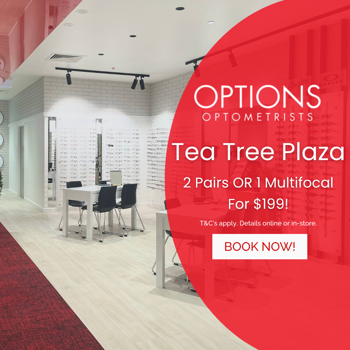 Options Optometrist: Tea Tree Plaza