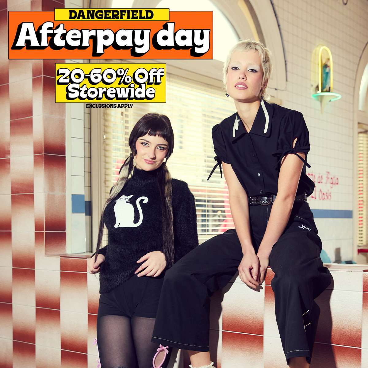 Dangerfield: AFTERPAY DAY SALE 20-60% OFF EVERYTHING
