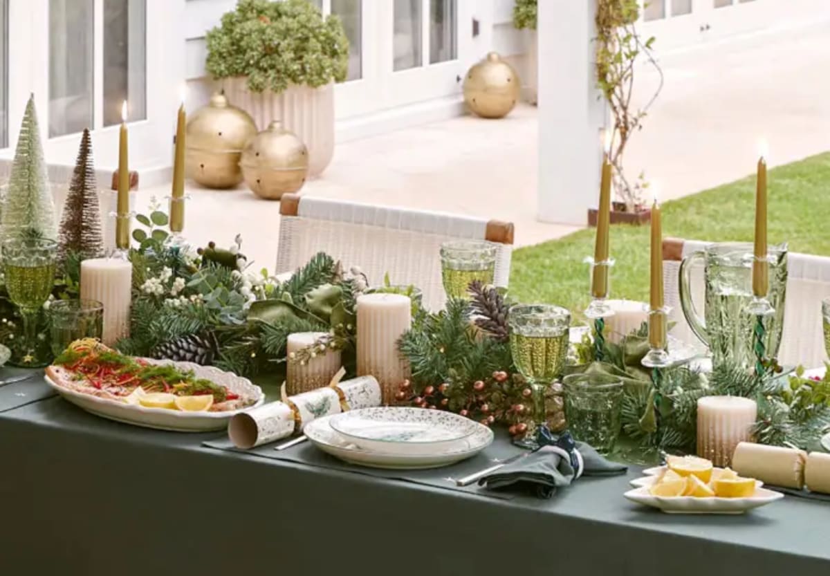 Woodland Wonder Christmas Tablescape