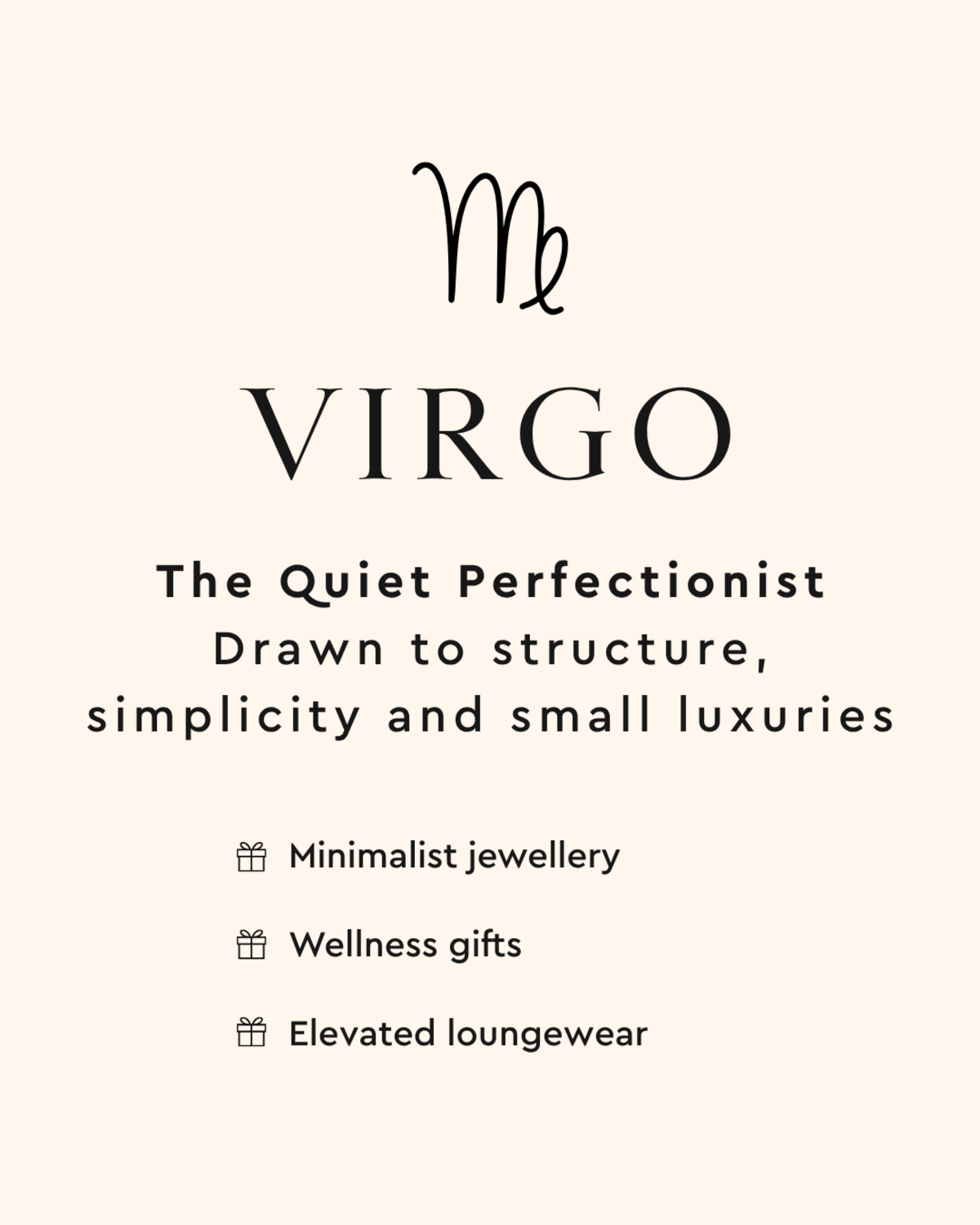 Virgo Gift Guide