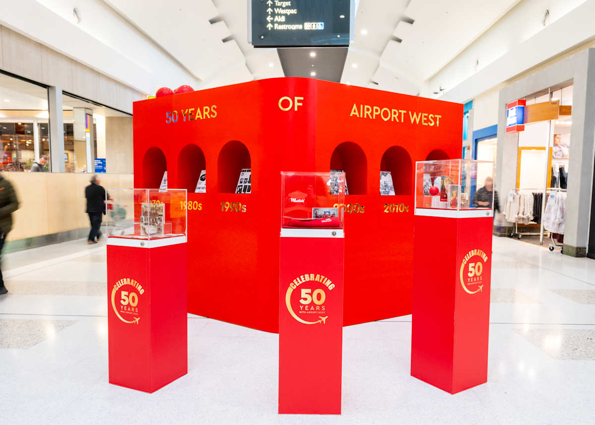 Timeline Wall 50th Celebrations - Airport West