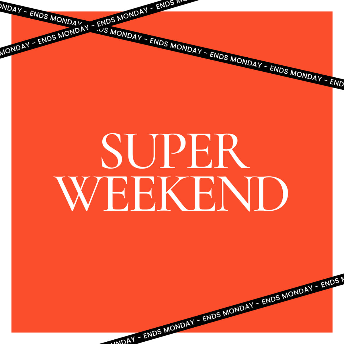 Myer: Super Weekend - 4-Day Offers