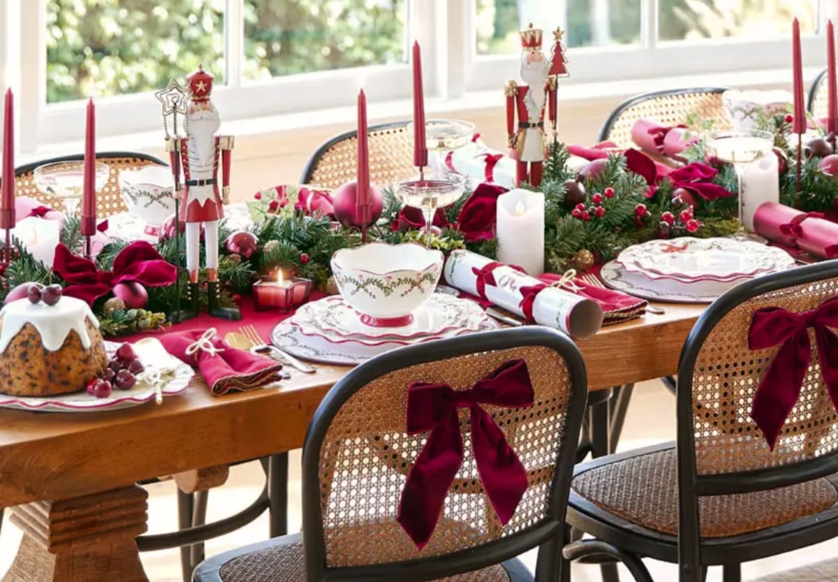 Ralph Lauren Traditional Christmas Tablescape