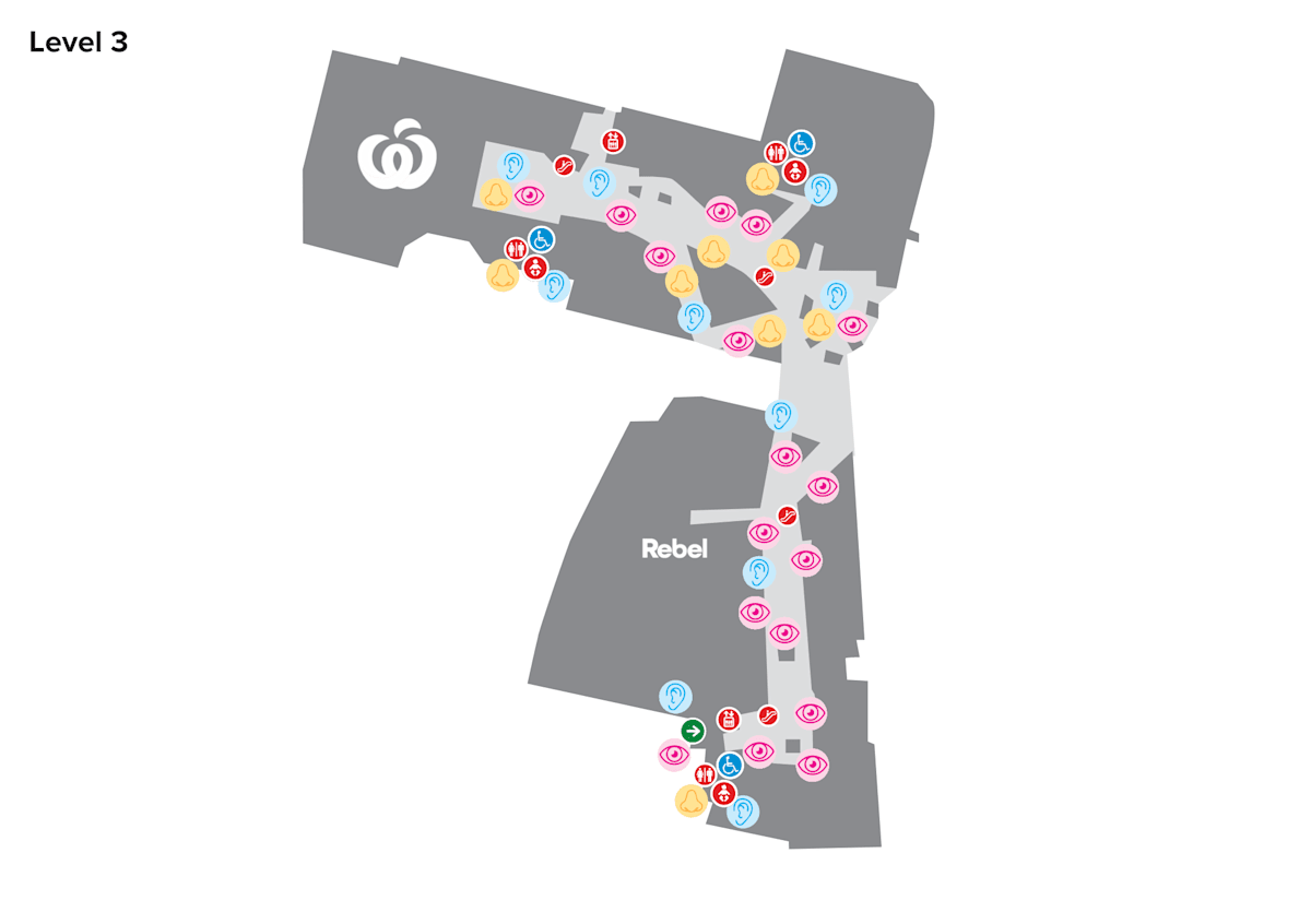 newmarket - sensory map level 3