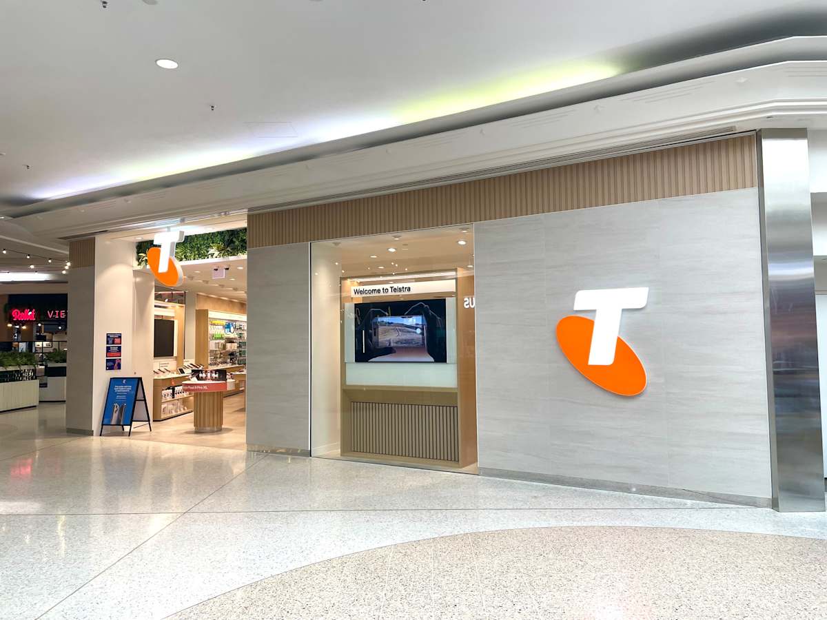 Telstra storefront image