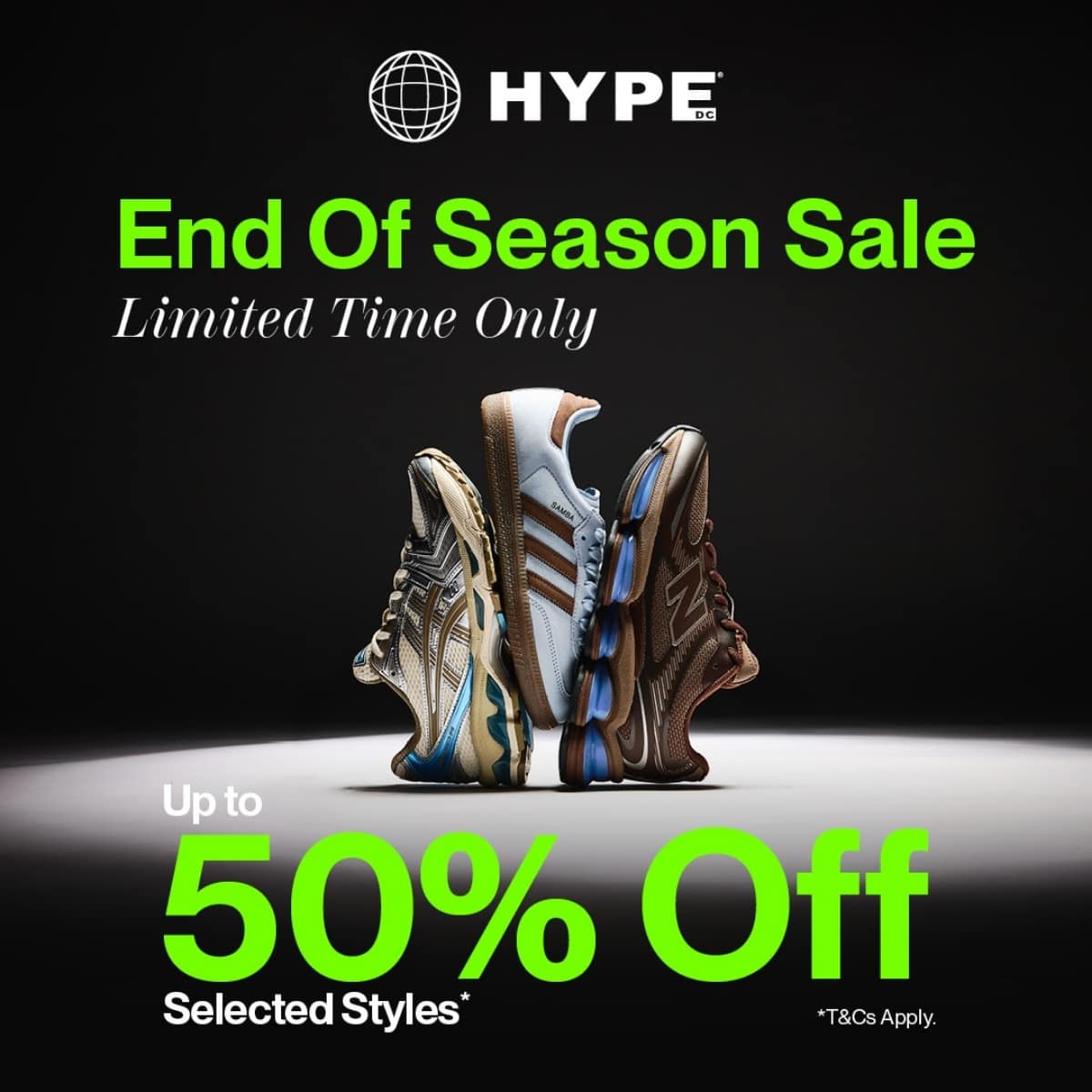 Hype DC: End Of Season Sale - Up To 50% Off*