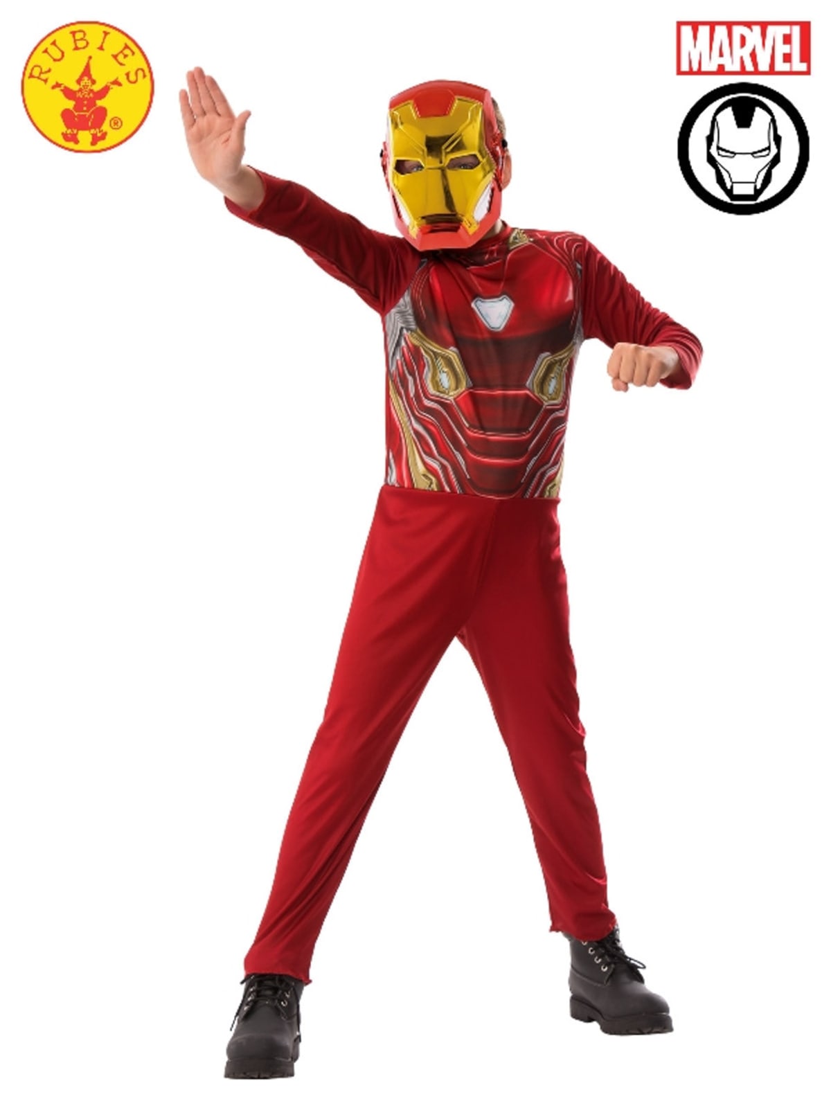 Iron Man Costume Box Set 3-5yrs - Toymate