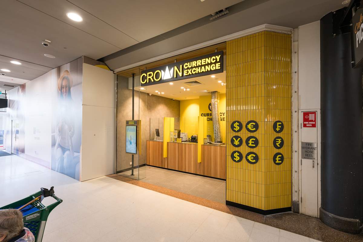 Crown Currency storefront