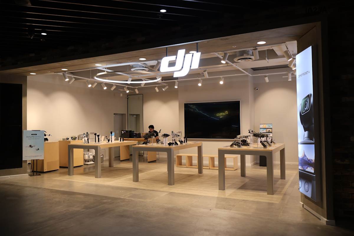 DJI storefront