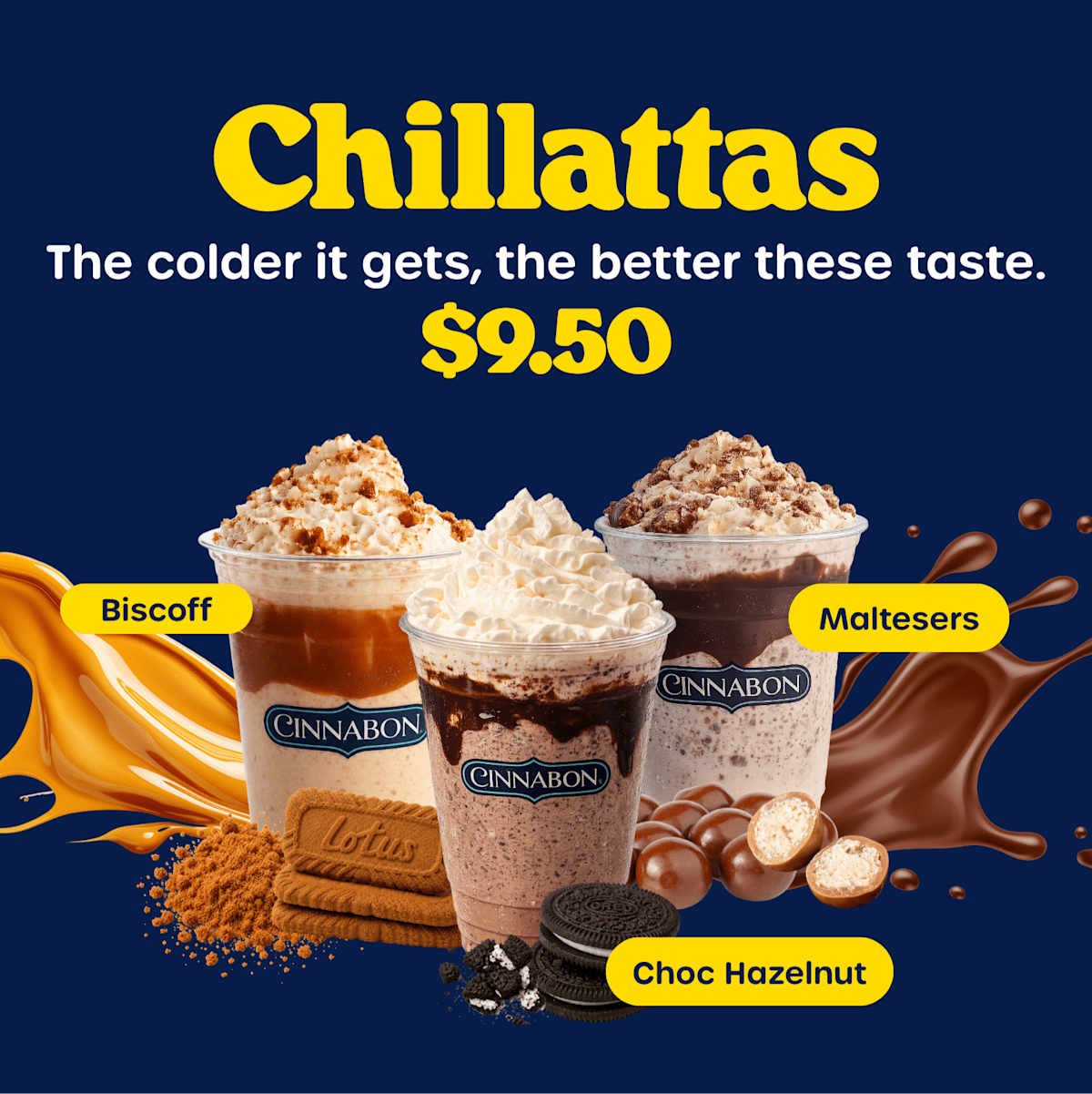 Cinnabon: Chill Out with Our Chillattas