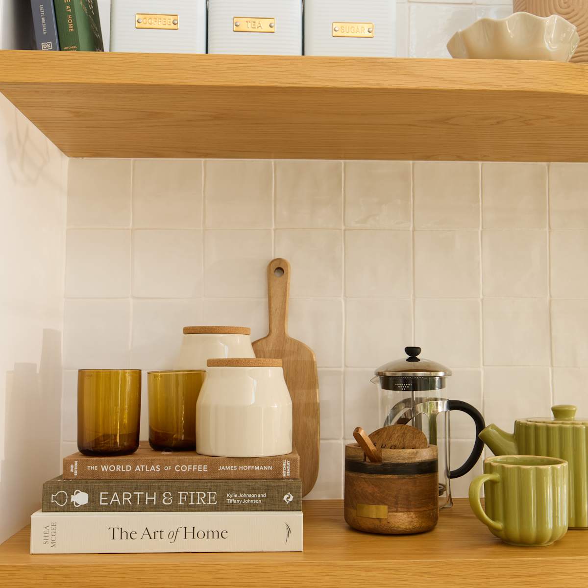 Create an at-home coffee station