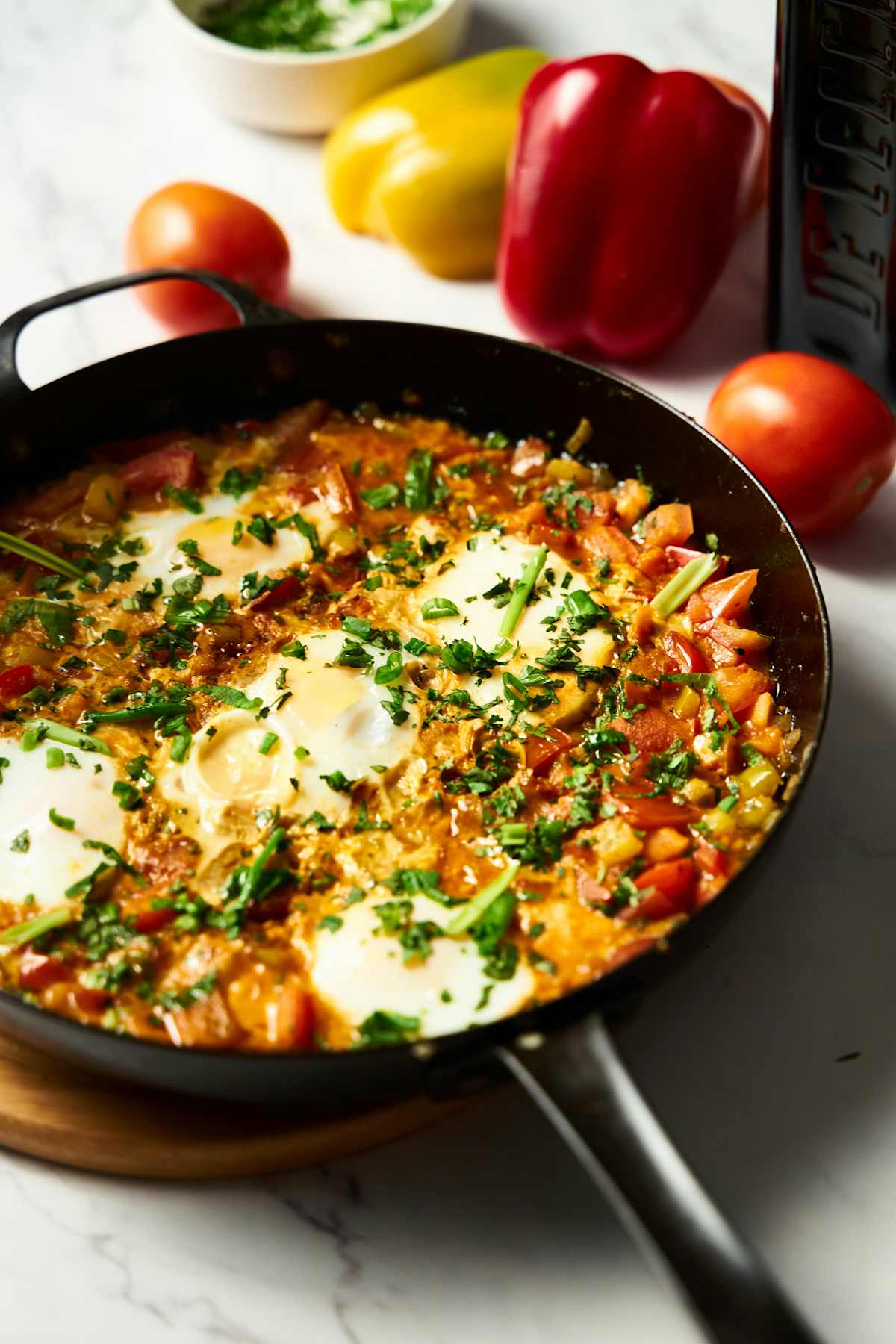 Shakshuka Eggs recipe