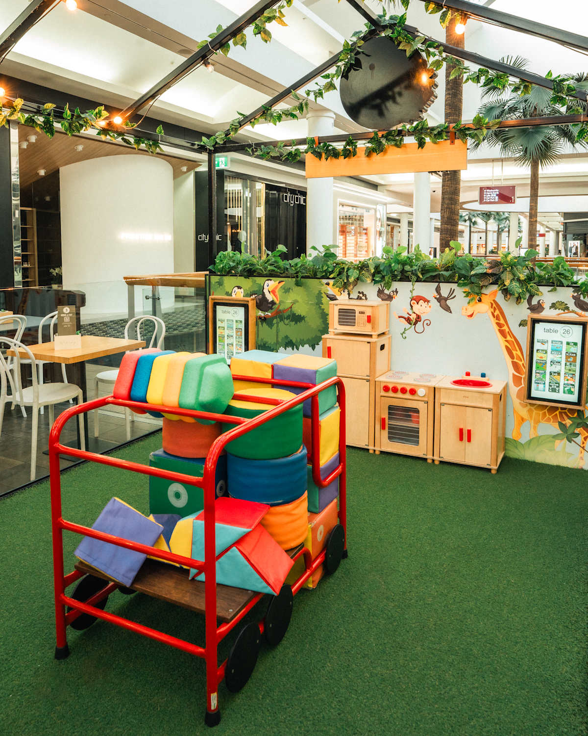 Table 26 Kids Play Area at Westfield Carindale