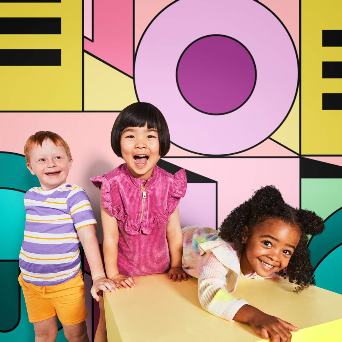 SCNMSB0507 120 Happy Kids Together Pattern 1200x1200