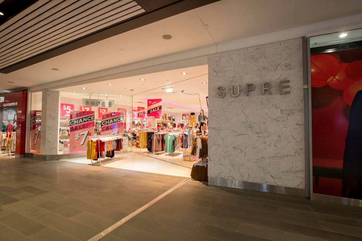 Supré storefront image