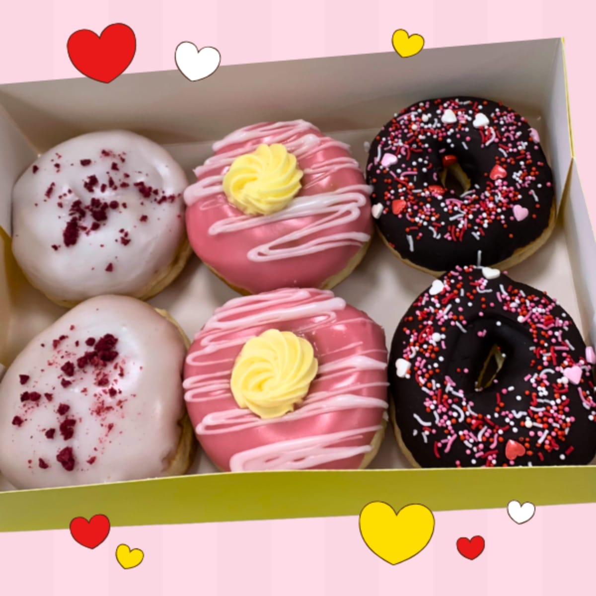 Walker's Doughnuts: Valentine's Day doughnuts