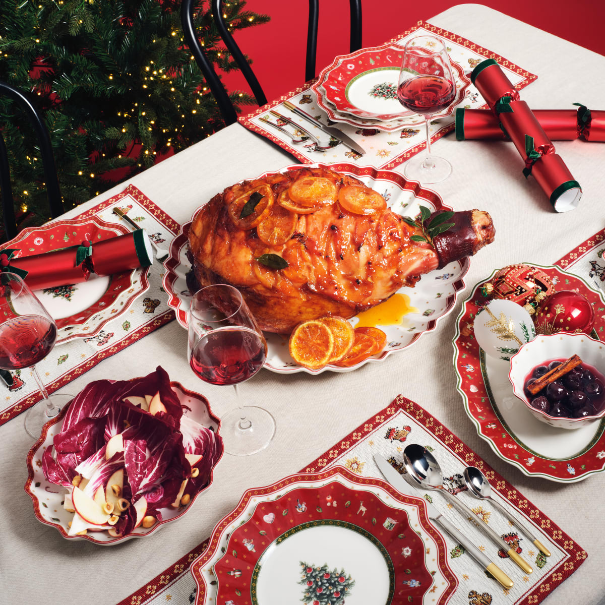 David Jones tablescape