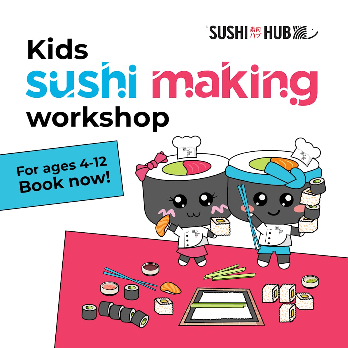 Sushi Hub: Kids Sushi Making Workshop