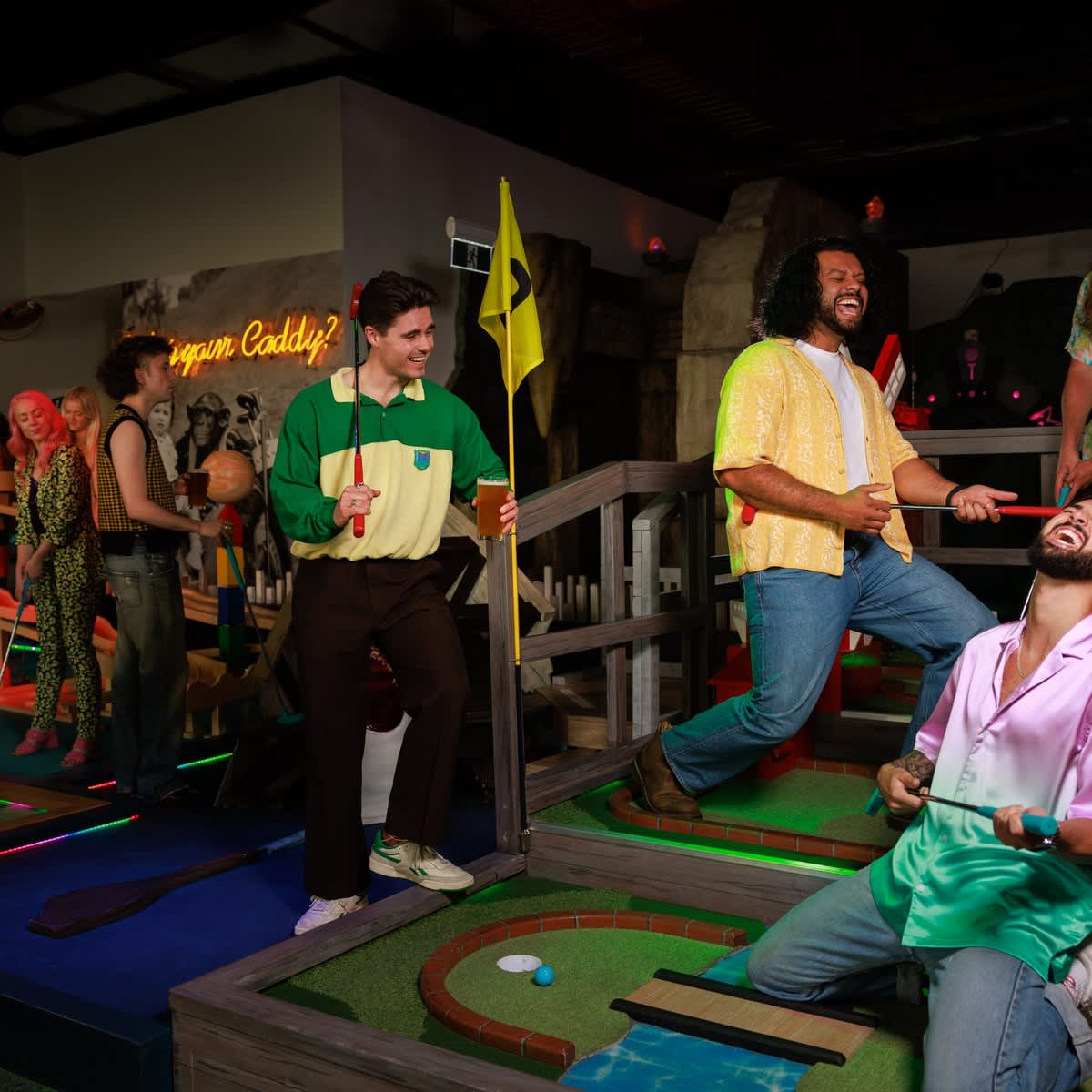 Holey Moley Golf Club: Day of Fun at Holey Moley