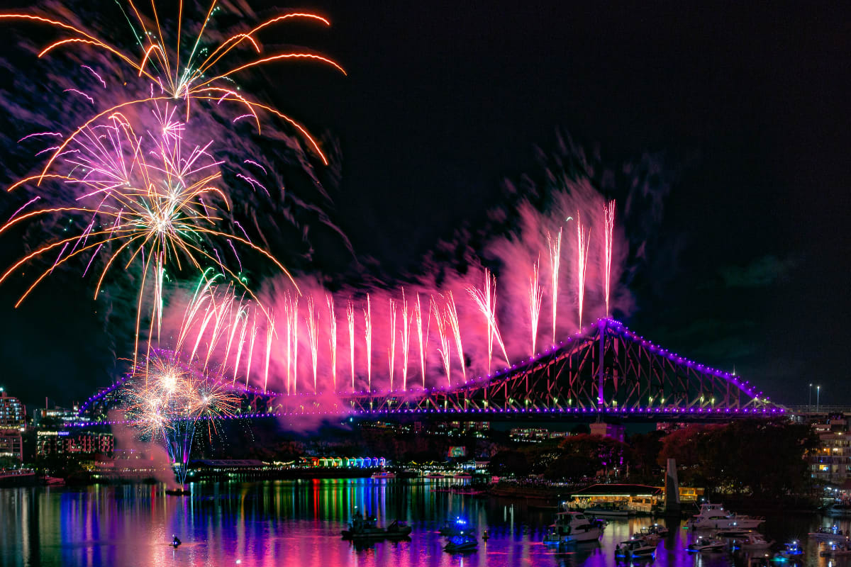 Brisbane Festival Riverfire Staycation at Westfield Chermside