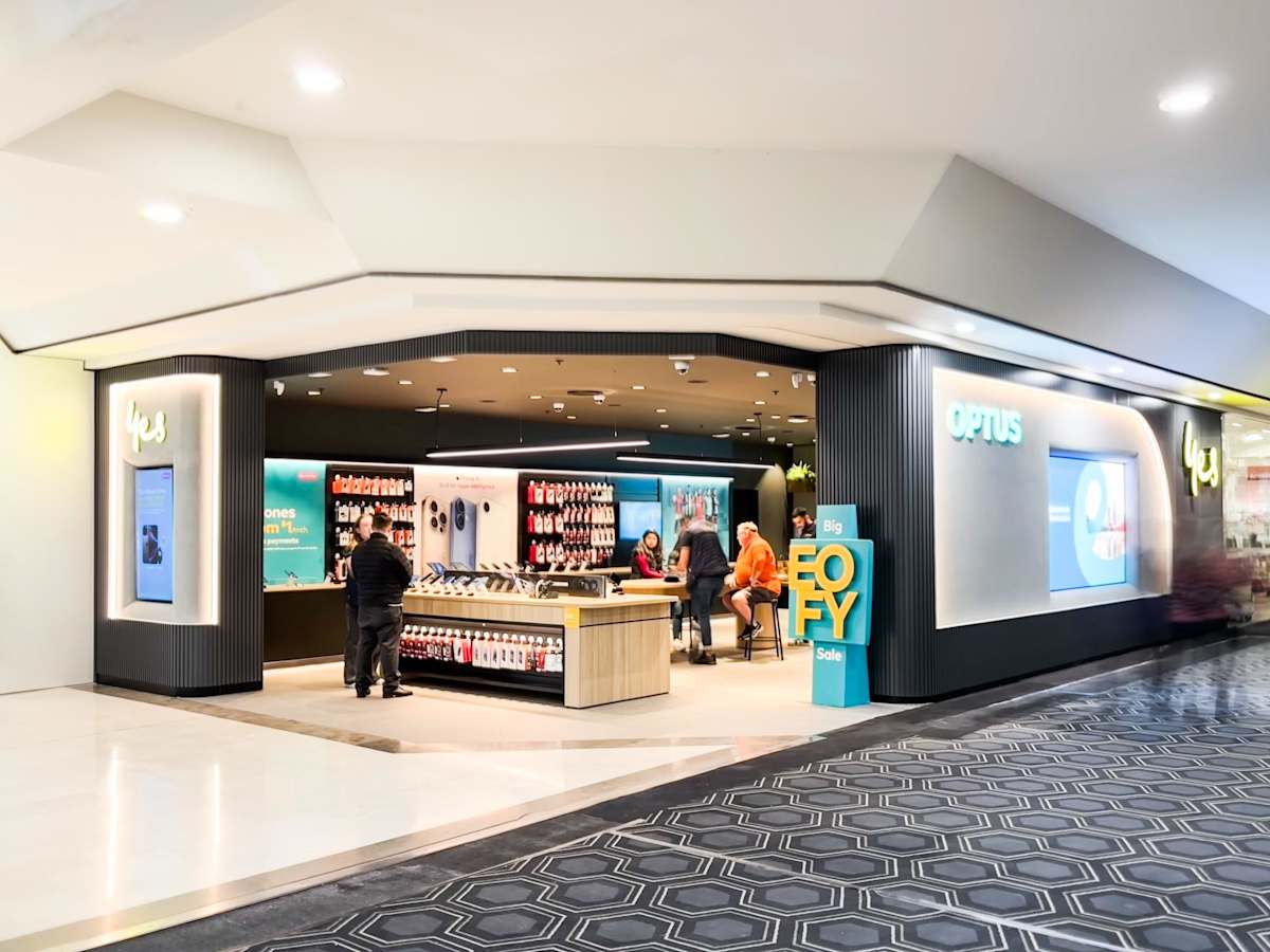 Optus storefront image