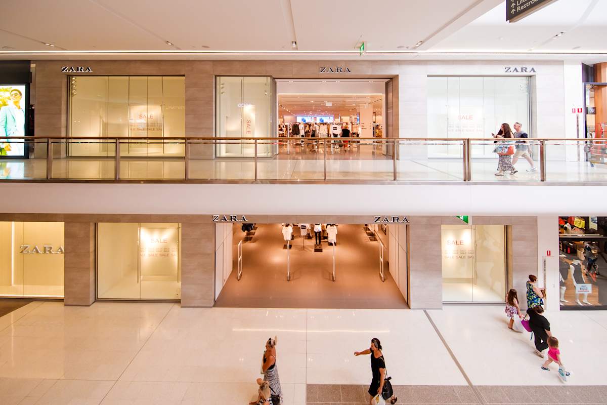 ZARA storefront image