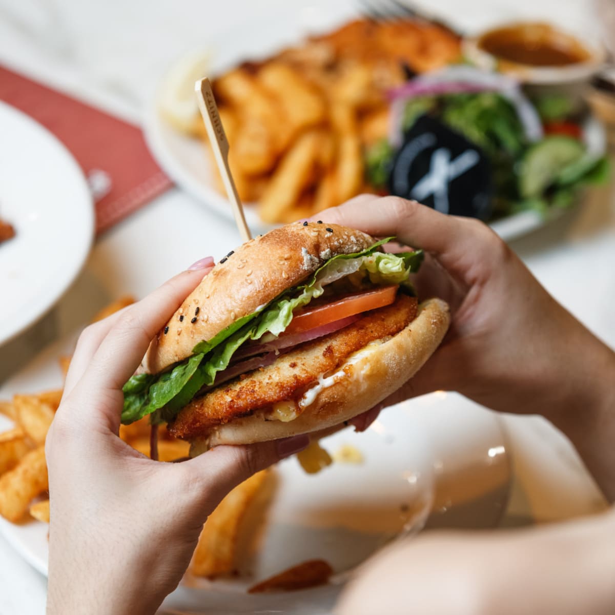 Schnitz burger