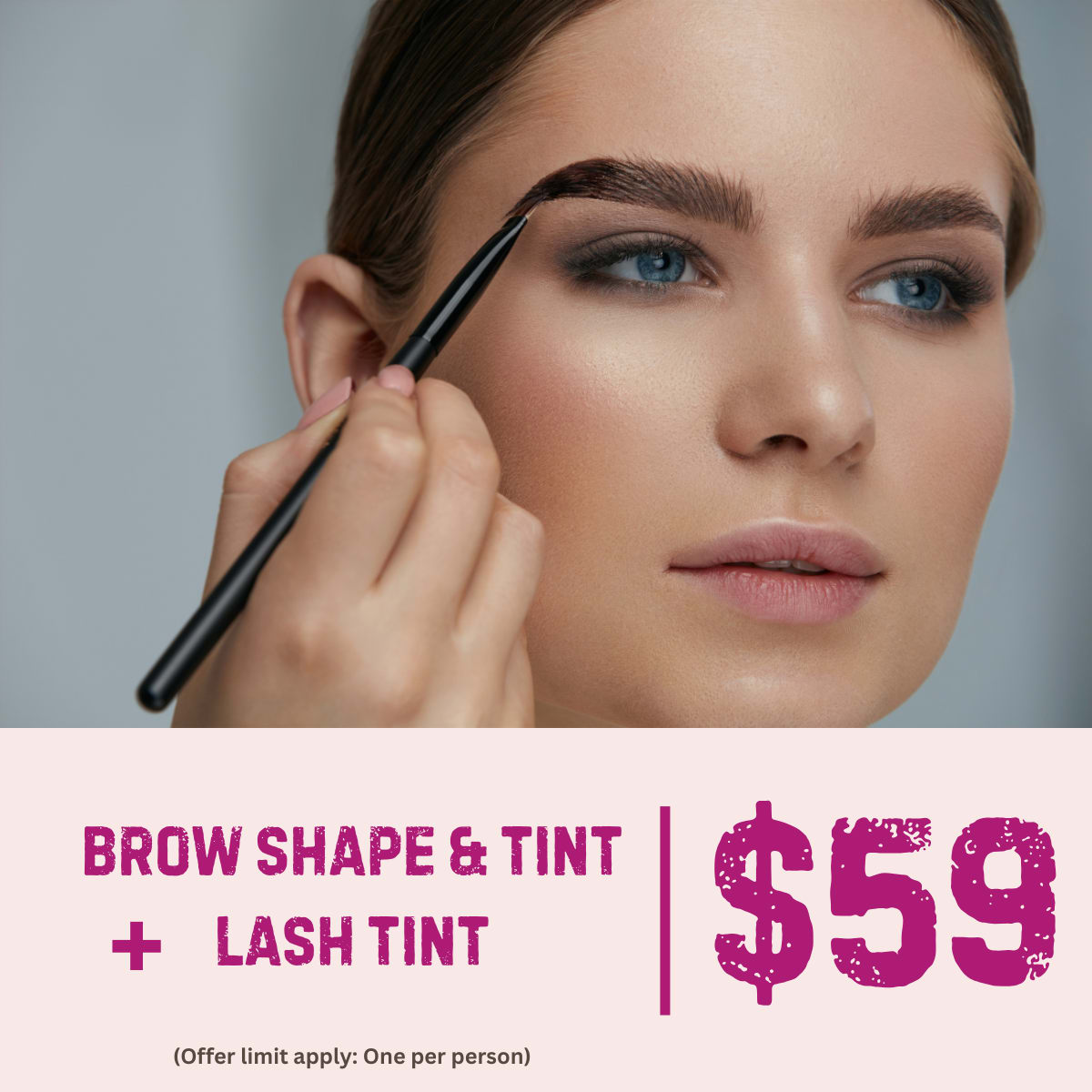 City Peach Skin & Beauty: Brow & Lash Glow Up