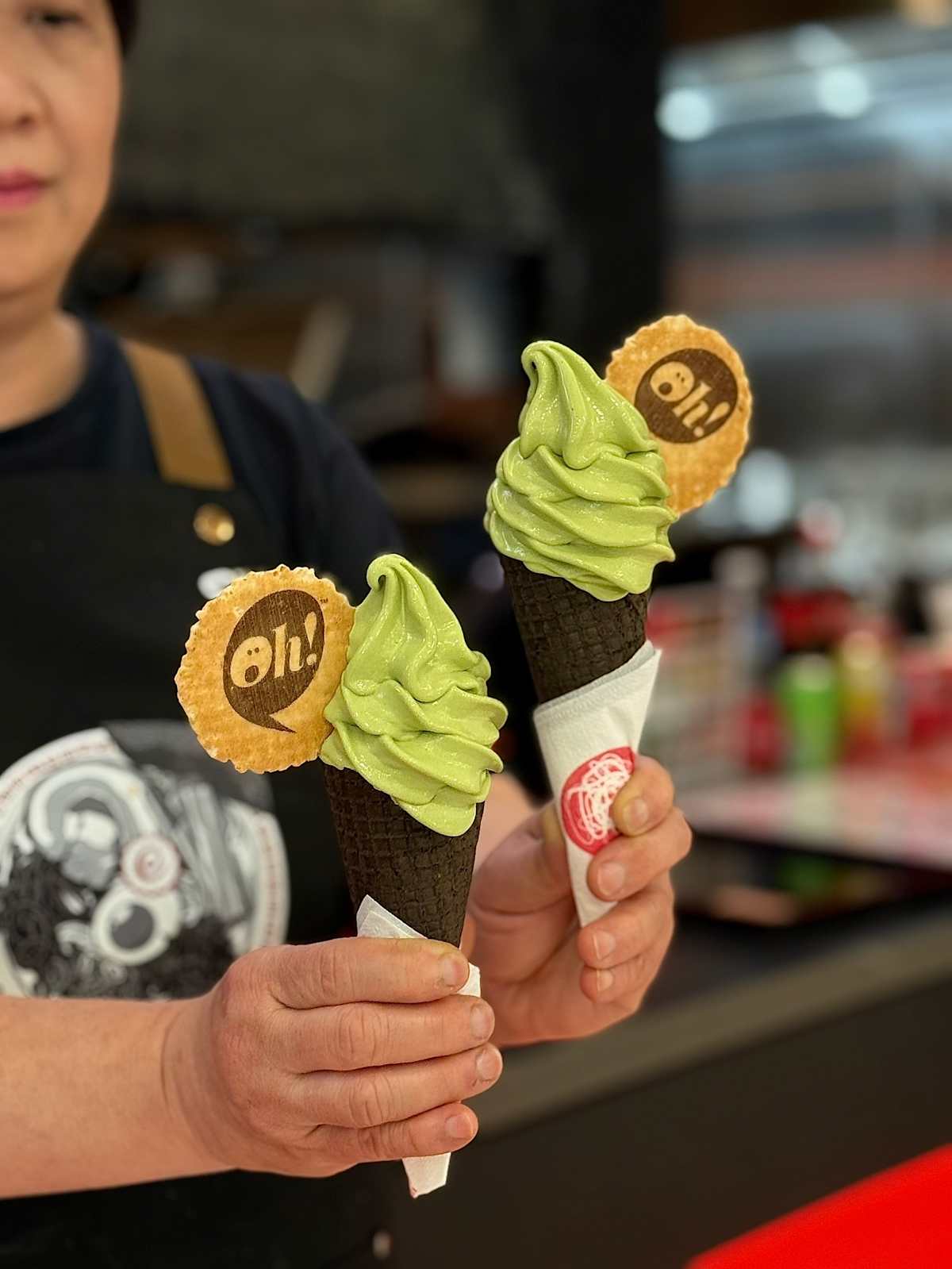 Tenkomori Ramen House: Buy 1 Get 1 Matcha Soft Serve