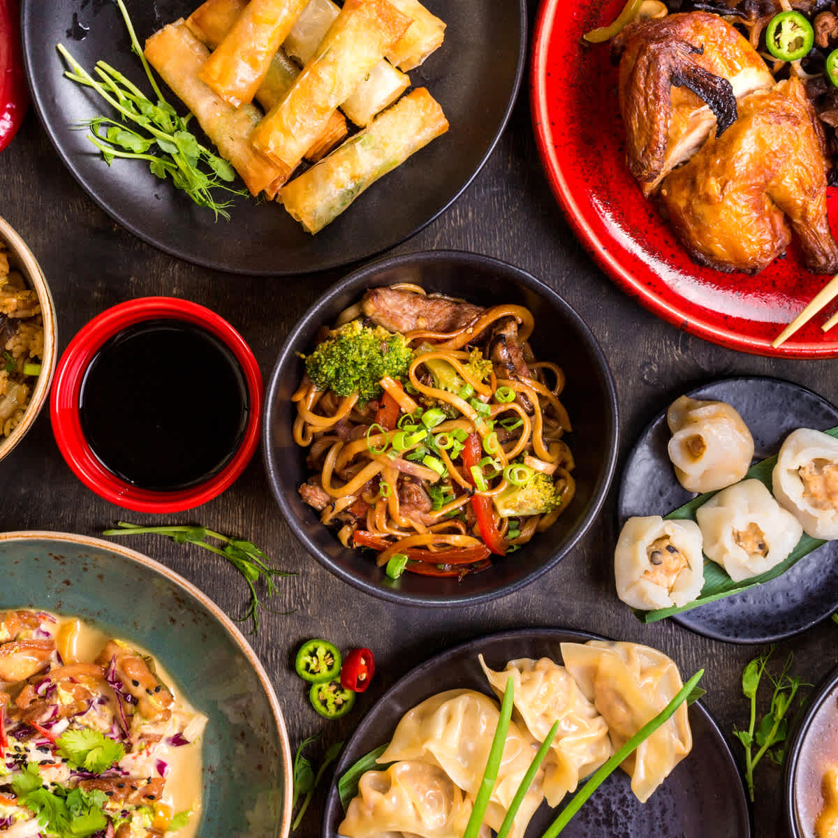 Chinese food - stock image
