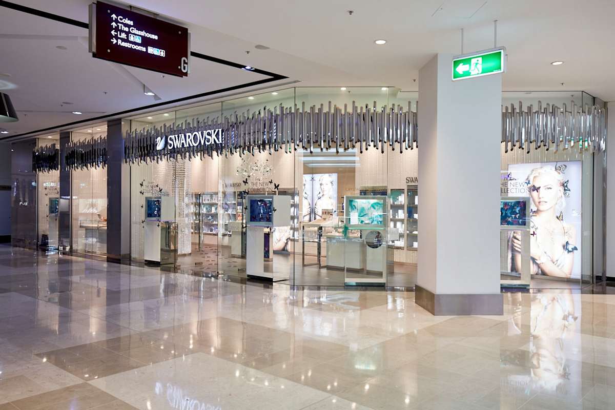 Swarovski storefront image