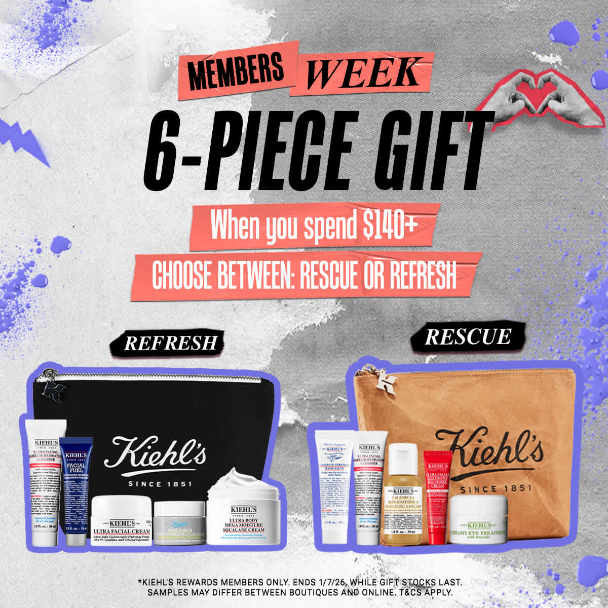 Kiehls: Kiehl's Member's Week Gift With Purchase