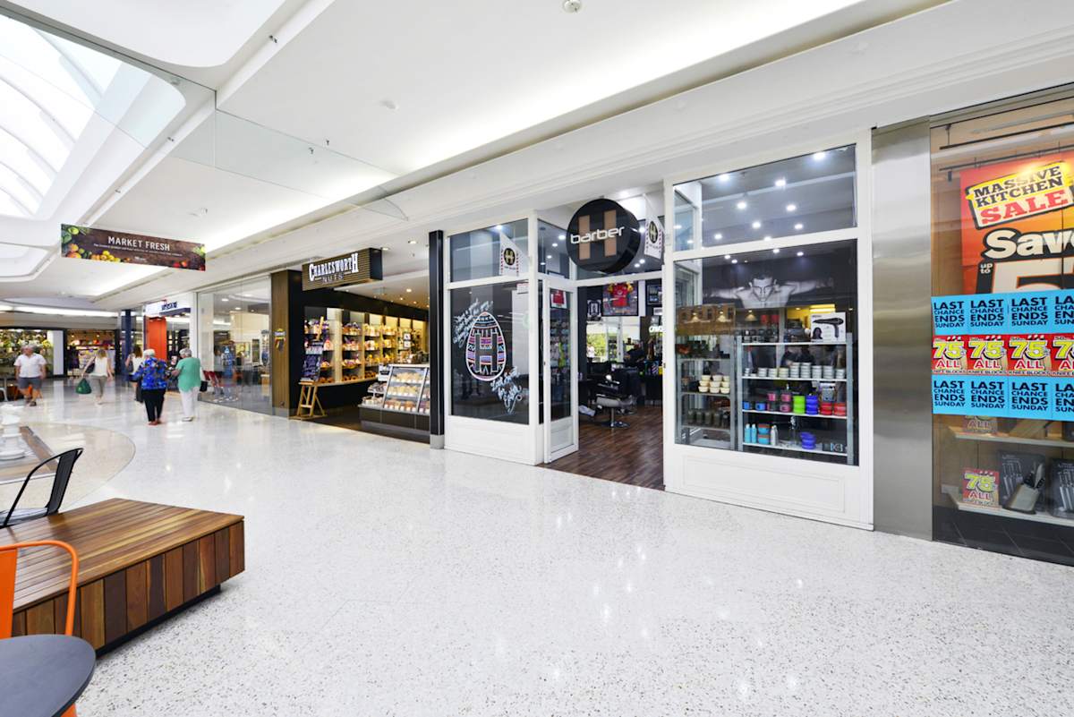 H Barber storefront image